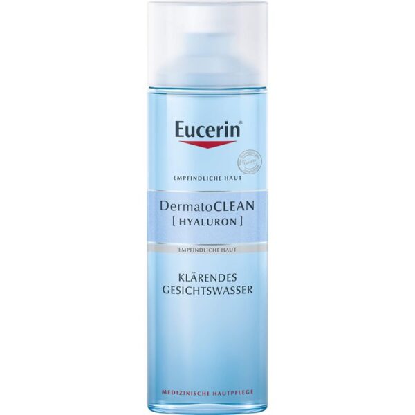 EUCERIN DermatoCLEAN Hyaluron klär.Gesichtswasser 200 ml