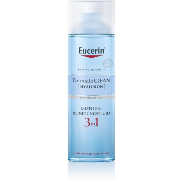 EUCERIN DermatoCLEAN Hyal.Miz.Reinigungsfluid 3in1 200 ml