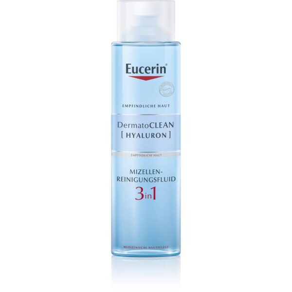 EUCERIN DermatoCLEAN Hyal.Miz.Reinigungsfluid 3in1 400 ml