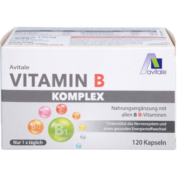 VITAMIN B KOMPLEX Kapseln 120 St.