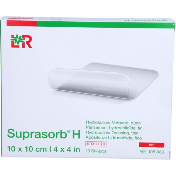 SUPRASORB H Hydrokoll.Verb.dünn 10x10 cm 10 St.