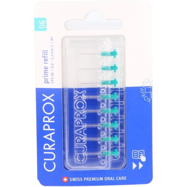 CURAPROX CPS 06 prime Interdentalbürsten Refill 8 St.