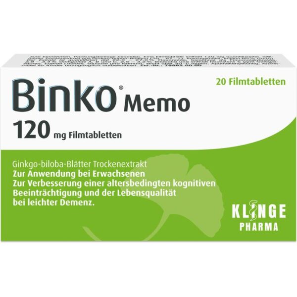 BINKO Memo 120 mg Filmtabletten 20 St.