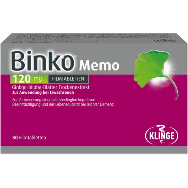 BINKO Memo 120 mg Filmtabletten 30 St.