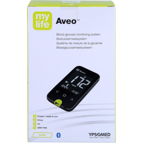 MYLIFE Aveo Blutzucker Messsystem mg/dl 1 St.