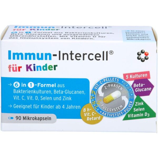 IMMUN-INTERCELL für Kinder Hartk.verä.Wst.-Frs. 90 St.