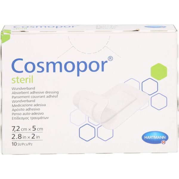 COSMOPOR steril Wundverband 5x7,2 cm 10 St.