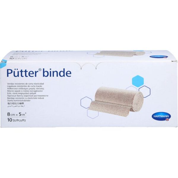 PÜTTER Binde 8 cmx5 m 10 St.