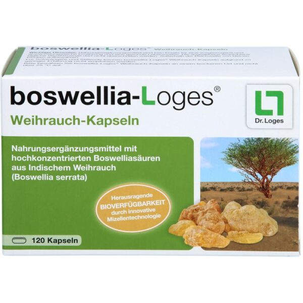 BOSWELLIA-LOGES Weihrauch-Kapseln 120 St.