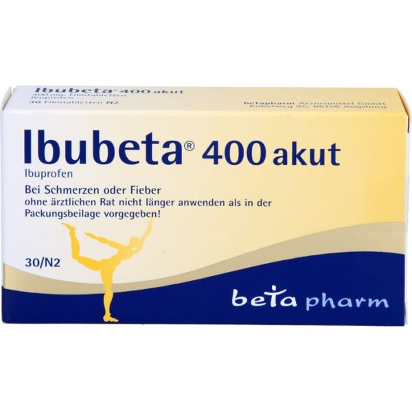 IBUBETA 400 akut Filmtabletten 30 St.