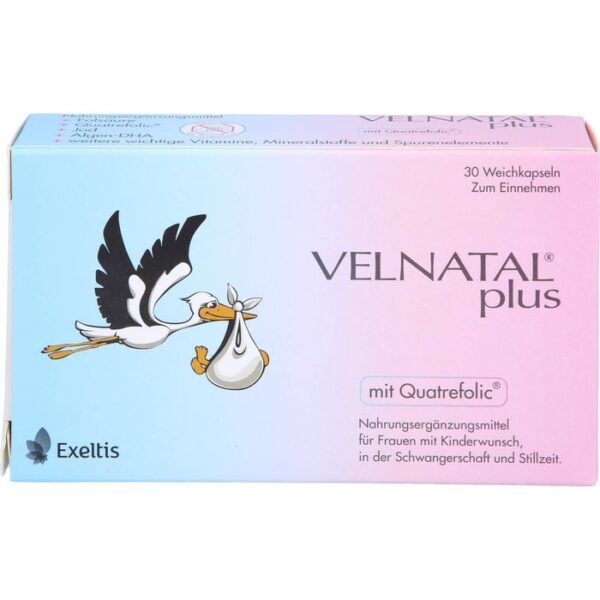 VELNATAL plus Quatrefolic Kapseln 30 St.