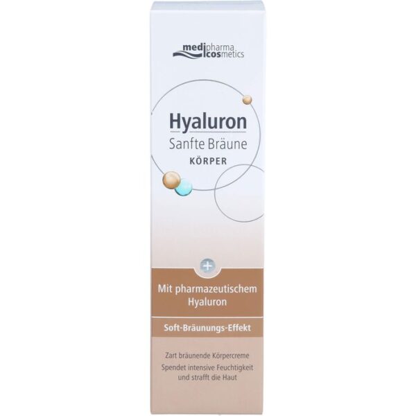 HYALURON SANFTE Bräune Körperpflege Creme 200 ml