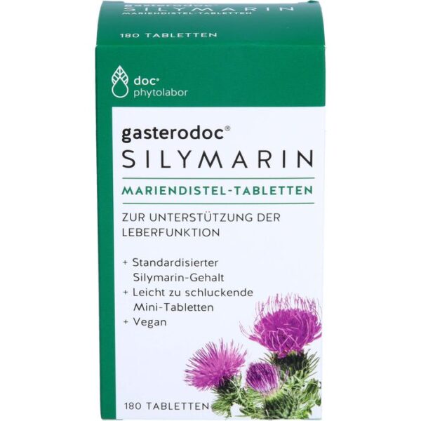 GASTERODOC Silymarin Mariendistel Tabletten 180 St.