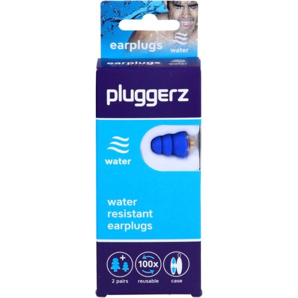 PLUGGERZ earplugs water Erwachsene & Kids 4 St.