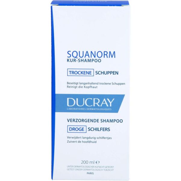 DUCRAY SQUANORM trockene Schuppen Kur-Shampoo 200 ml