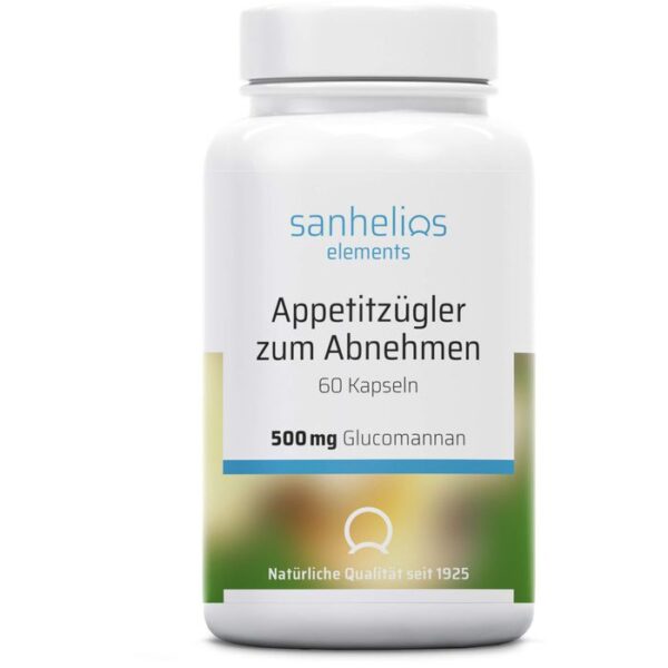 SANHELIOS Appetitzügler zum Abnehmen Kapseln 60 St.