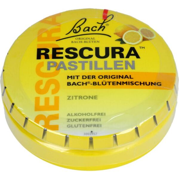 BACHBLÜTEN Original Rescura Pastillen Zitrone 50 g