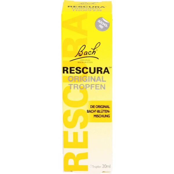 BACHBLÜTEN Original Rescura Tropfen alkoholfrei 20 ml