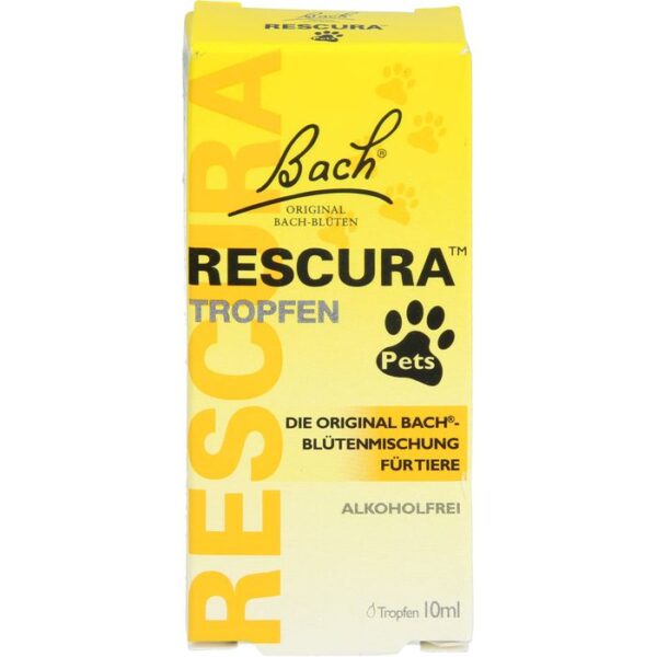 BACHBLÜTEN Original Rescura Pets Tro.alk.frei vet. 10 ml