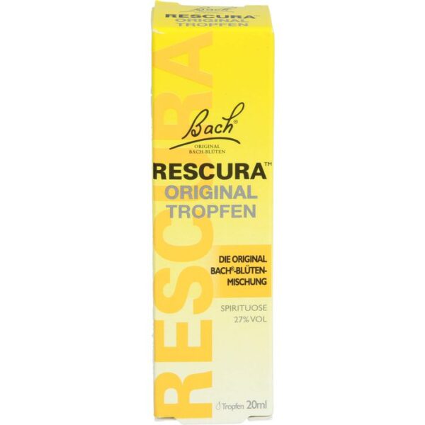 BACHBLÜTEN Original Rescura Tropfen m.Alkohol 20 ml