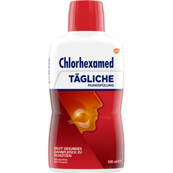 CHLORHEXAMED tägliche Mundspülung 0,06% 500 ml