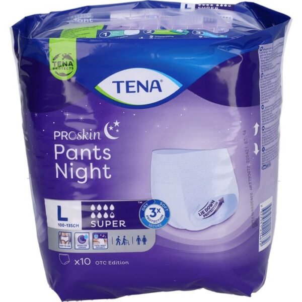 TENA PANTS Night Super L bei Inkontinenz 10 St.