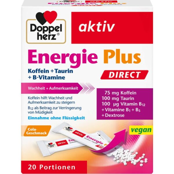 DOPPELHERZ Energie Plus DIRECT Pellets 20 St.