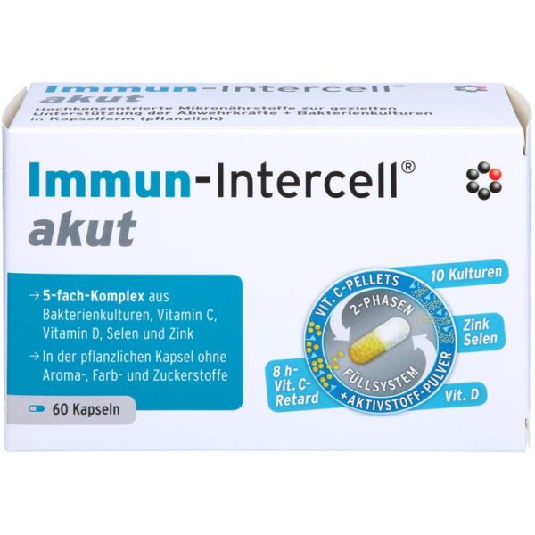 IMMUN-INTERCELL akut Hartk.m.veränd.Wst.-Frs. 60 St.