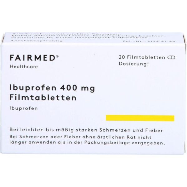 IBUPROFEN 400 mg Filmtabletten 20 St.