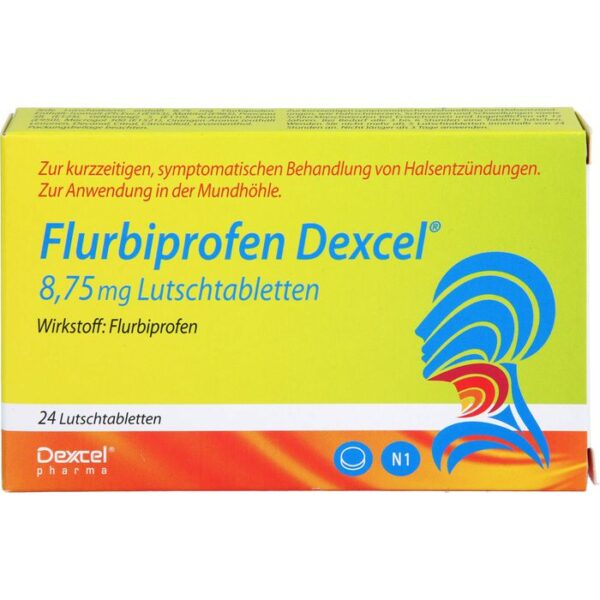 FLURBIPROFEN Dexcel 8,75 mg Lutschtabletten 24 St.