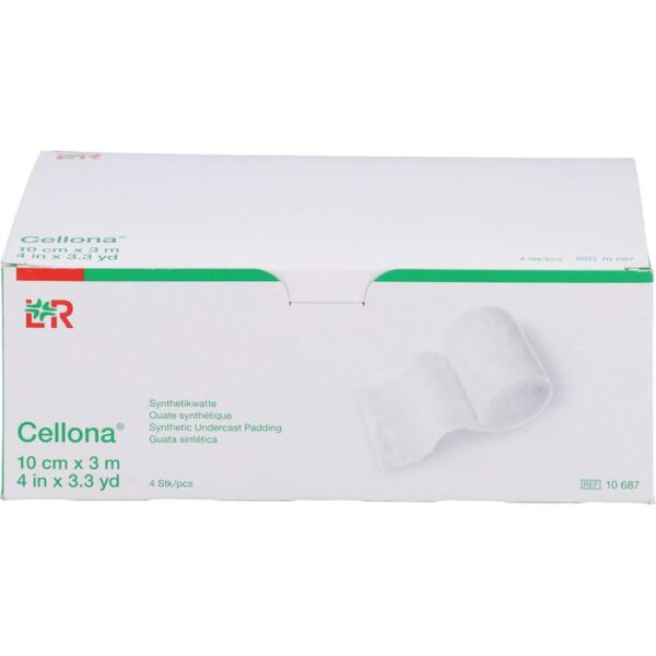 CELLONA Synthetikwatte 10 cmx3 m 4 St.