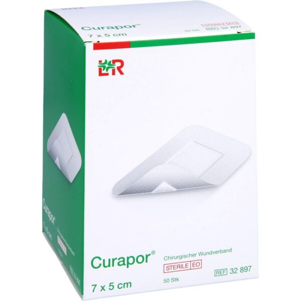 CURAPOR Wundverband steril chirurgisch 5x7 cm 50 St.