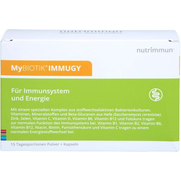 MYBIOTIK IMMUGY Kombipackung 15x2 g+30 Kapseln 1 St.