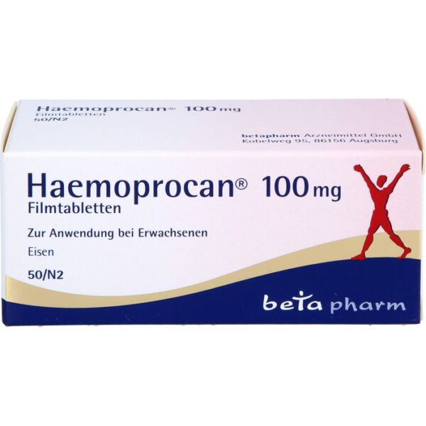 HAEMOPROCAN 100 mg Filmtabletten 50 St.