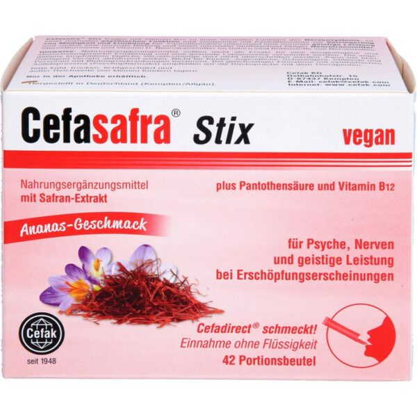 CEFASAFRA Stix Granulat 42 St.