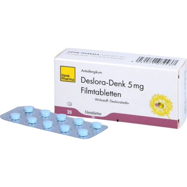 DESLORA-Denk 5 mg Filmtabletten 20 St.