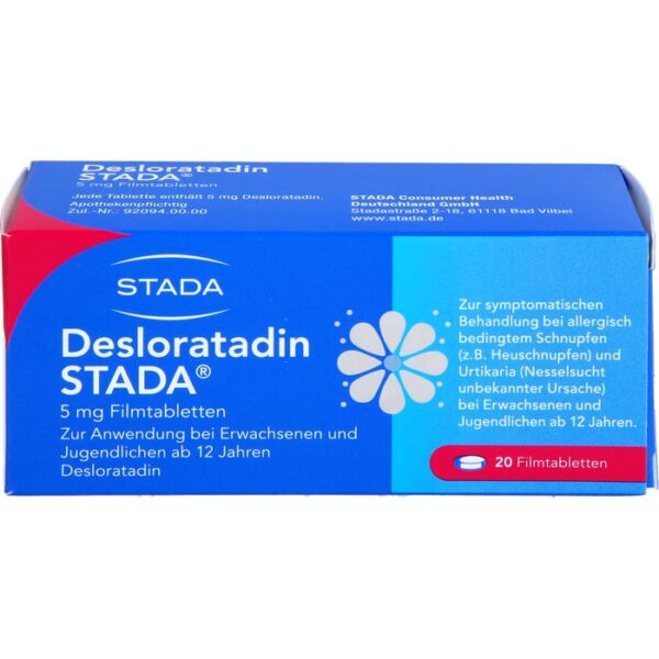 DESLORATADIN STADA 5 mg Filmtabletten 20 St.