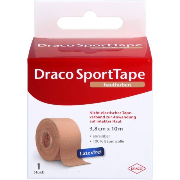 DRACO TAPEVERBAND 3,8 cmx10 m hautfarben 1 St.