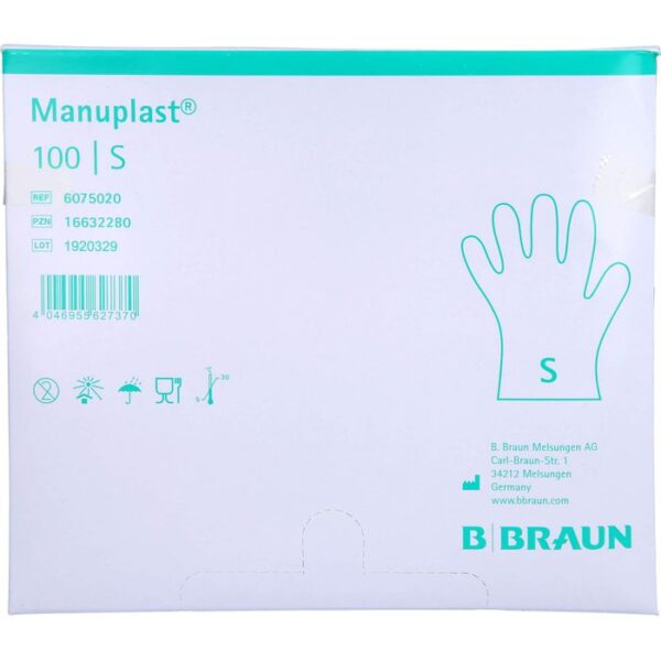 MANUPLAST Einmal Handschuhe PE Gr.S 100 St.