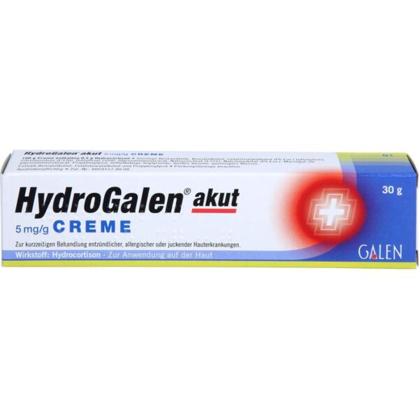 HYDROGALEN akut 5 mg/g Creme 30 g