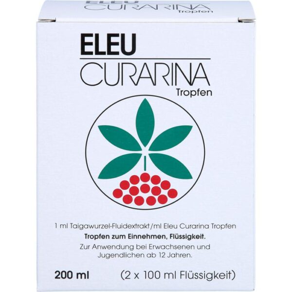 ELEU Curarina Tropfen 1ml Taigawurzel-Fluidextrakt 200 ml