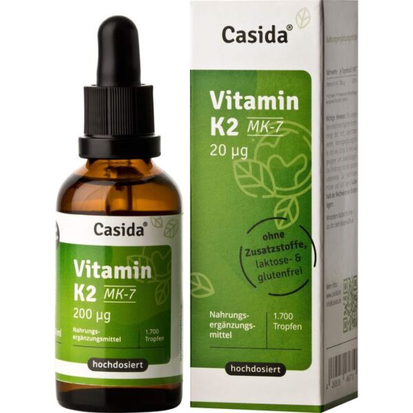 VITAMIN K2 TROPFEN MK7 vegan 50 ml