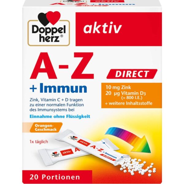 DOPPELHERZ A-Z+Immun DIRECT Pellets 20 St.