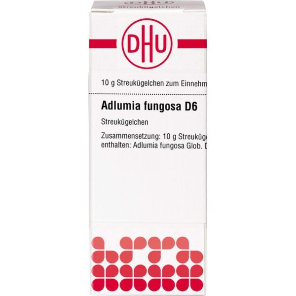 ADLUMIA fungosa D 6 Globuli 10 g