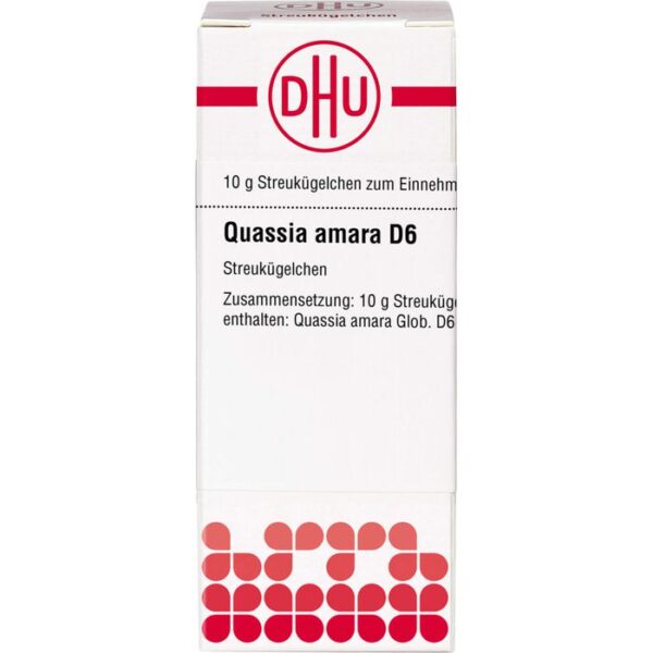 QUASSIA AMARA D 6 Globuli 10 g