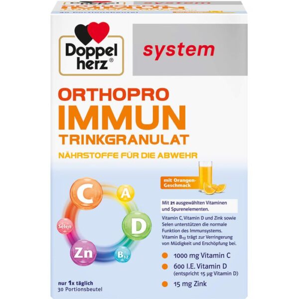 DOPPELHERZ Orthopro Immun Trinkgranulat system 30 St.