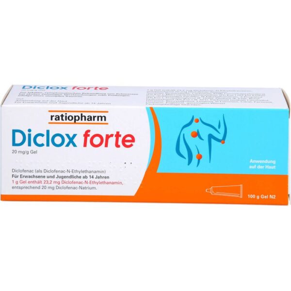 DICLOX forte 20 mg/g Gel 100 g