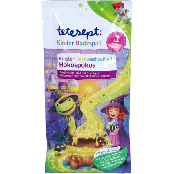 TETESEPT Kinder Badespaß Farbwechselbad Hokuspokus 45 g