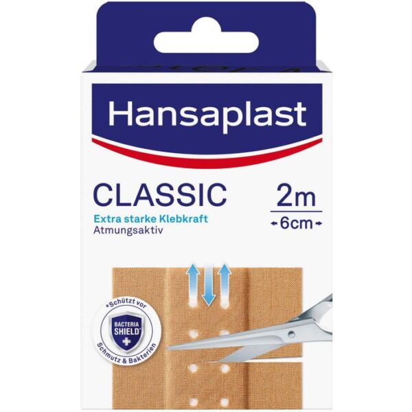 HANSAPLAST Classic Pflaster 6 cmx2 m 1 St.