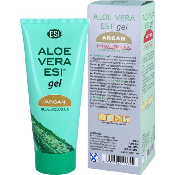 ALOE VERA GEL mit Arganöl Bio 200 ml